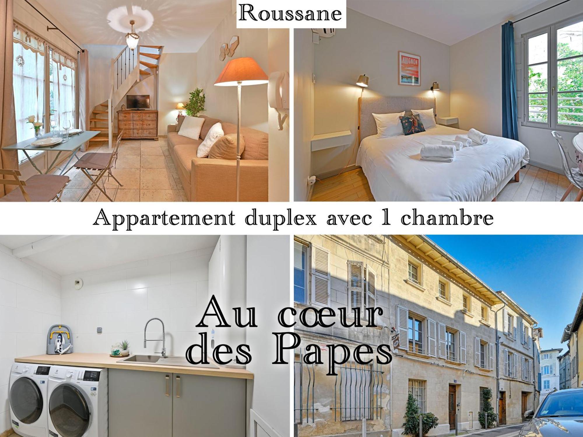 Au Coeur Des Papes, Dans Batisse De Charme Studios & Appartements En Coeur De Ville 아비뇽 외부 사진